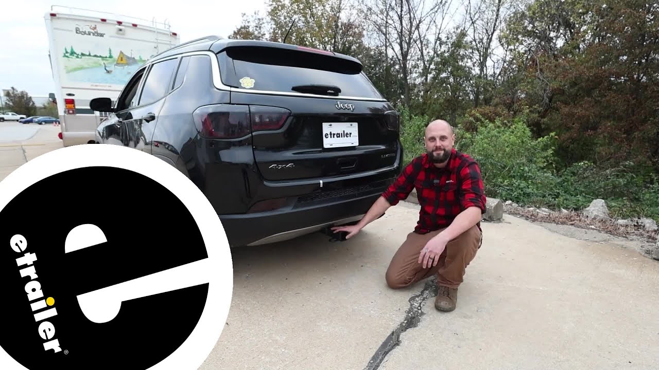 Installing the etrailer Trailer Hitch Receiver on a 2018 Jeep Compass