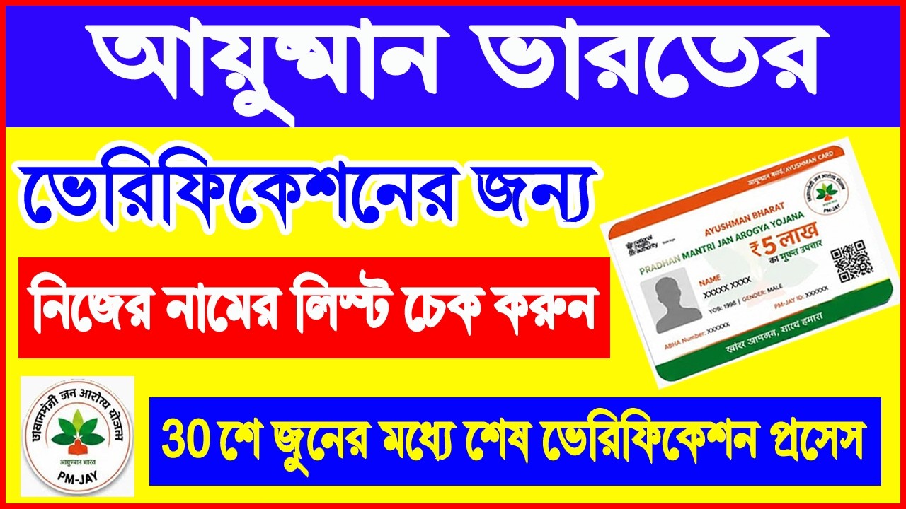 Check Your Name on the Ayushman Card List | Ayushman Bharat Scheme Status Check