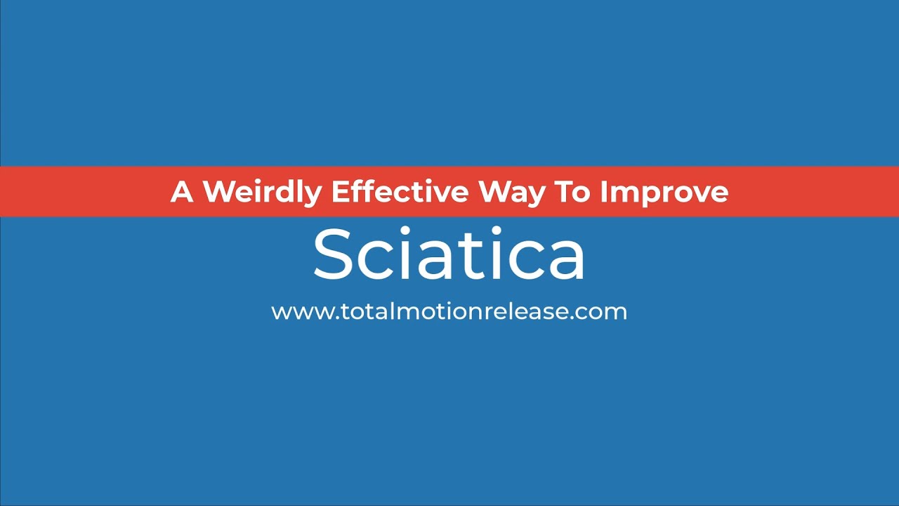 Weirdly Effective Way To Fix Sciatica