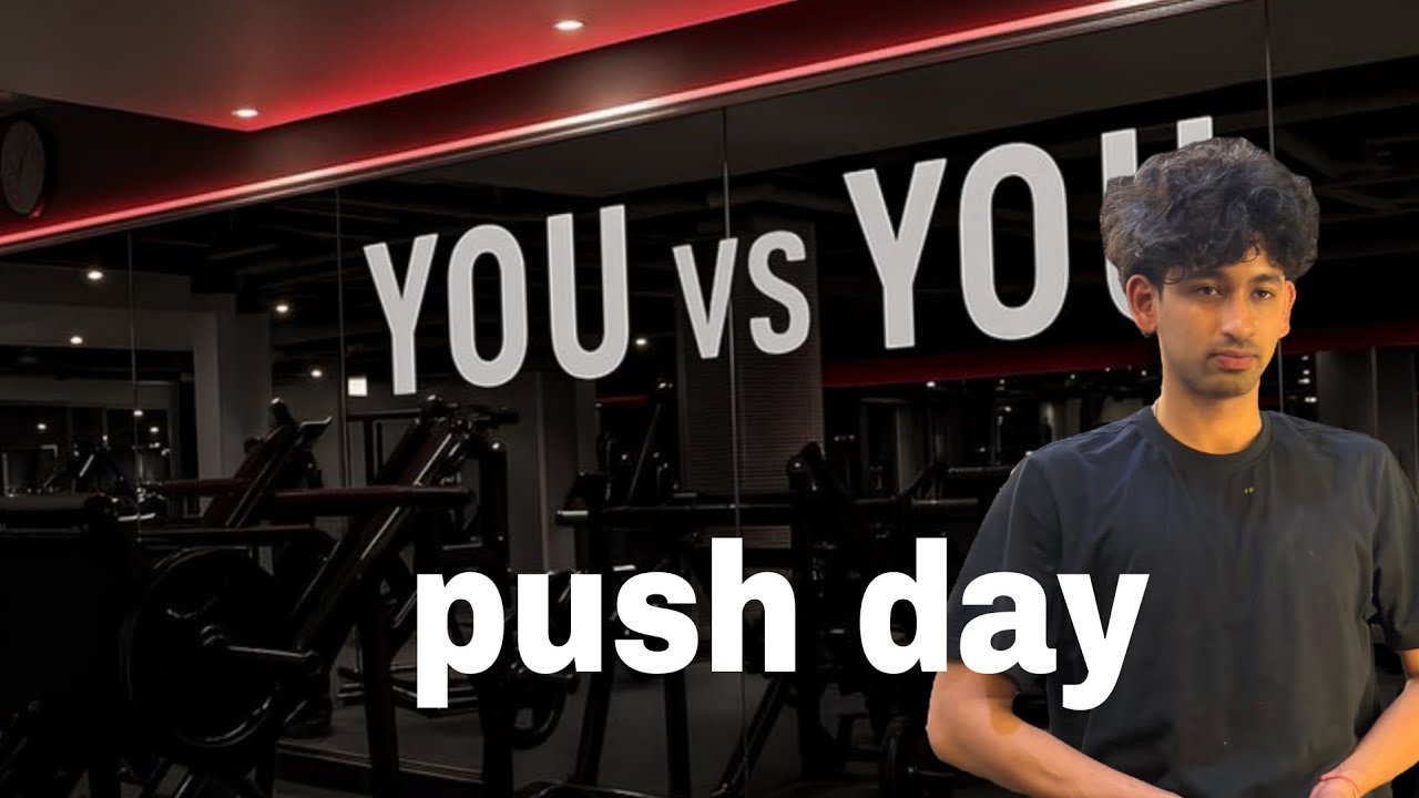 Push day /gym../chest , shoulder , tricep...