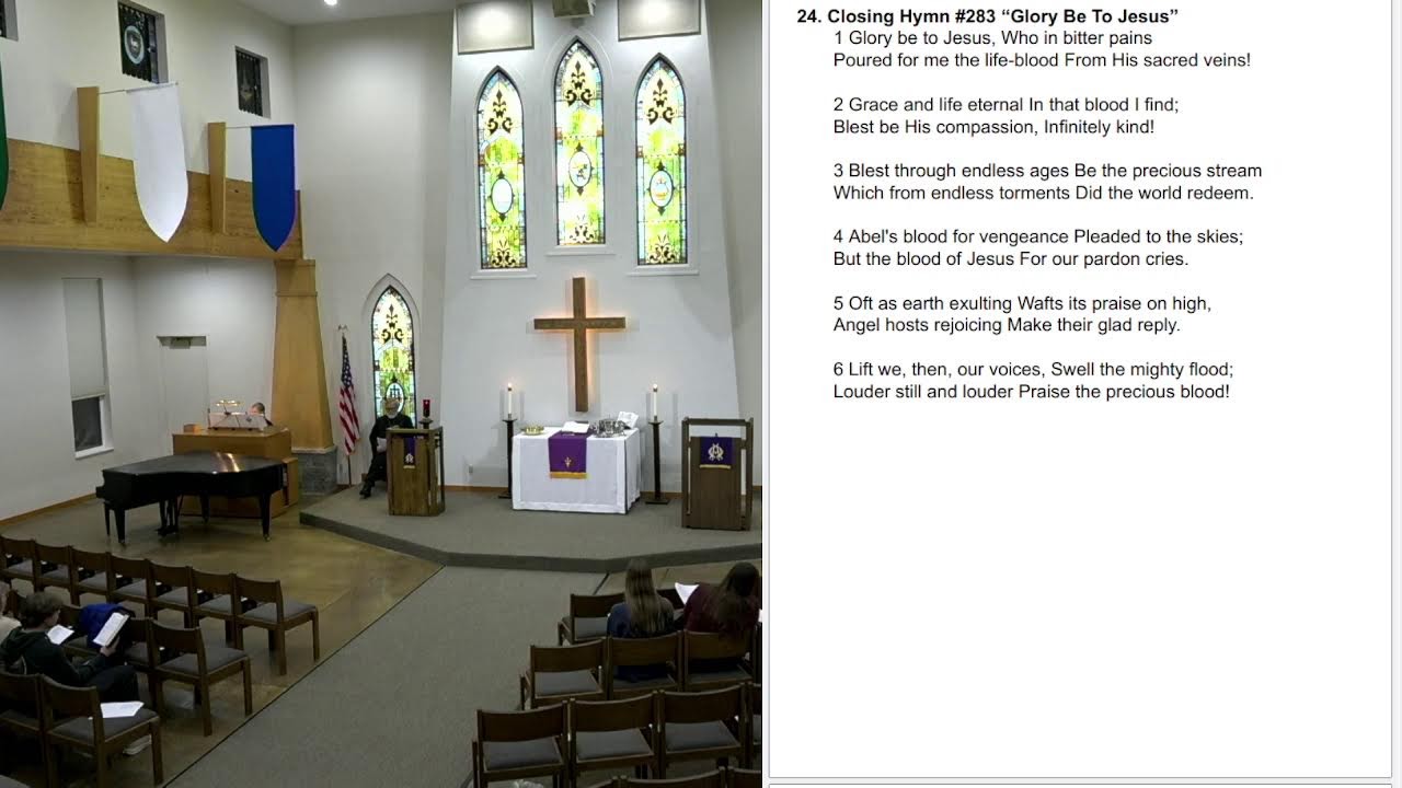 2026-02-18 Ash Wednesday Vespers with Communion
