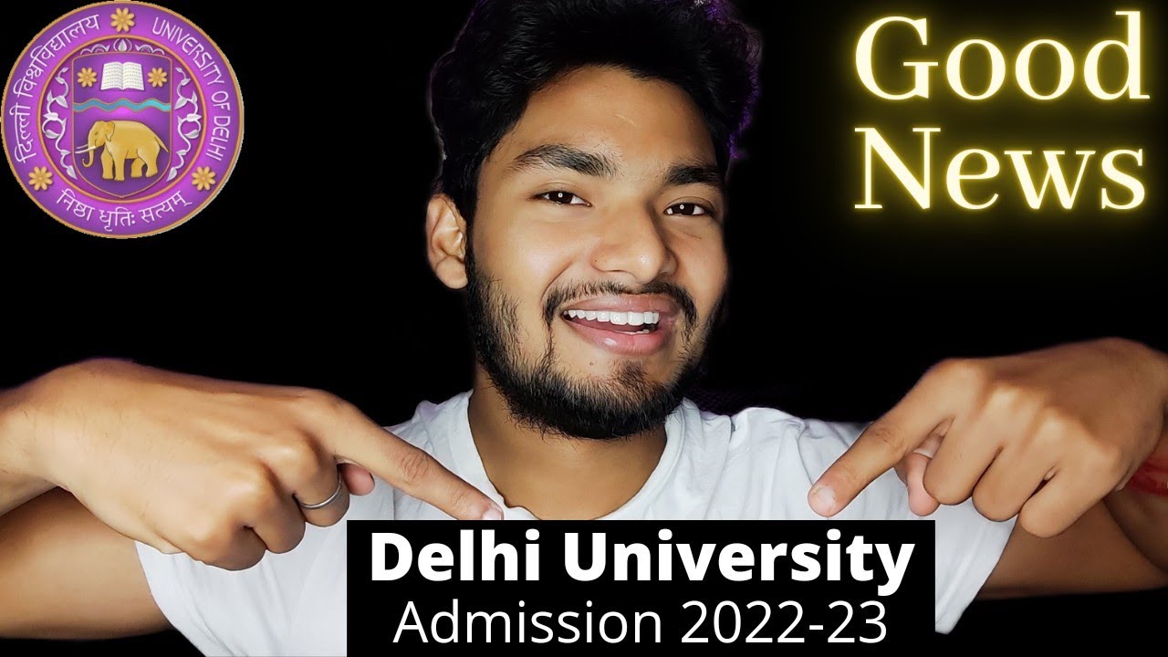 Delhi University Admission 2022-23 Update