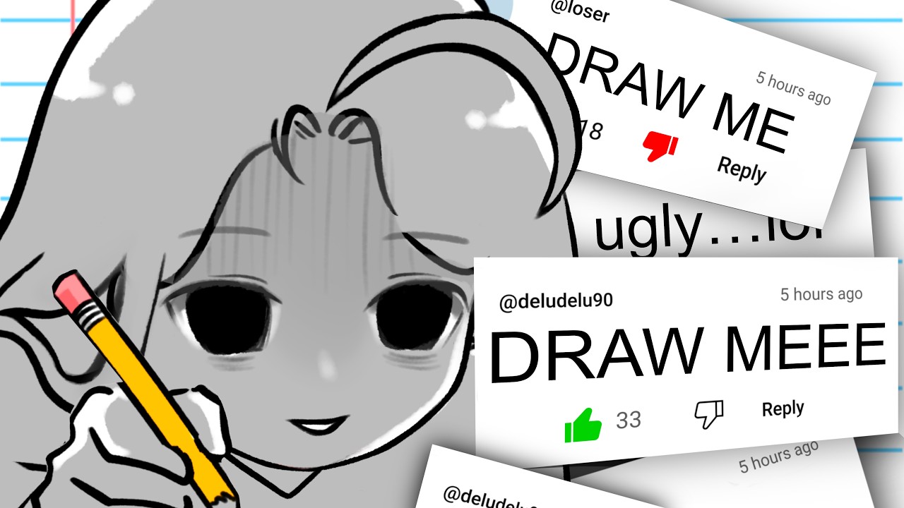I Drew My Subscribers...(i regret this)