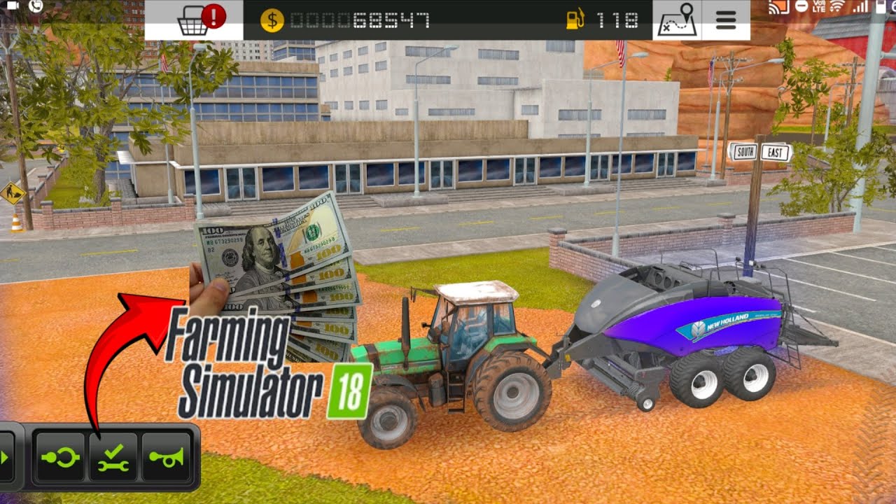 PART - 1 How To Get Unlimited Money With Gameplay In Fs 18 | Farming Simulator 18 #fs18