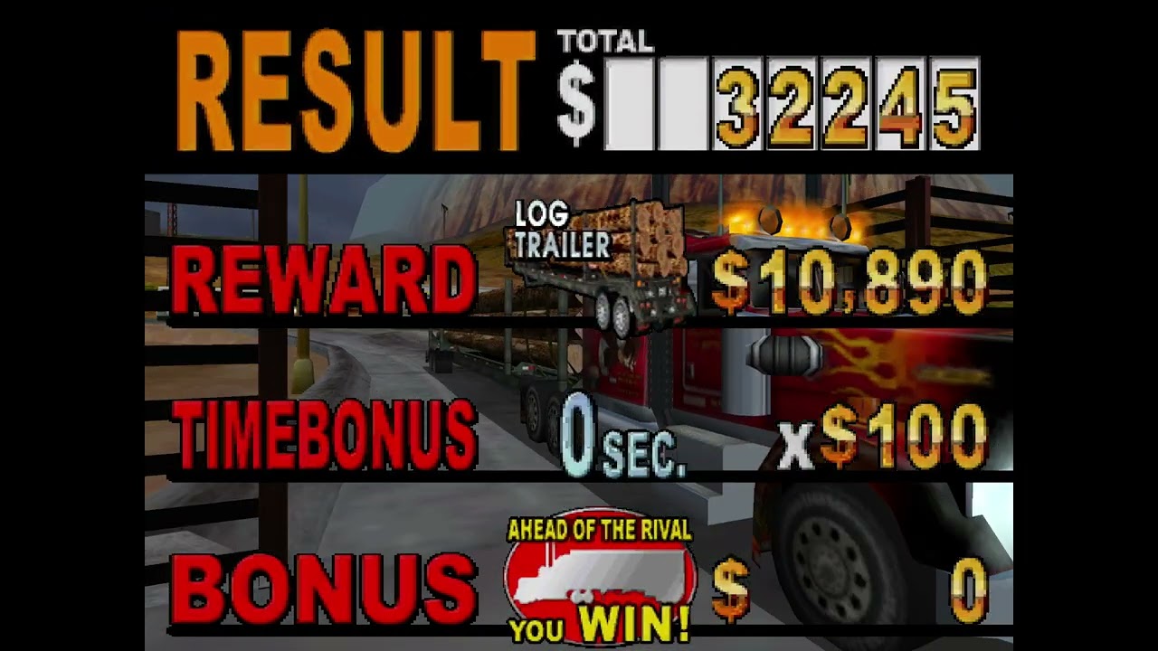 18 Wheeler Arcade Very Hard Asphlt Cowboy