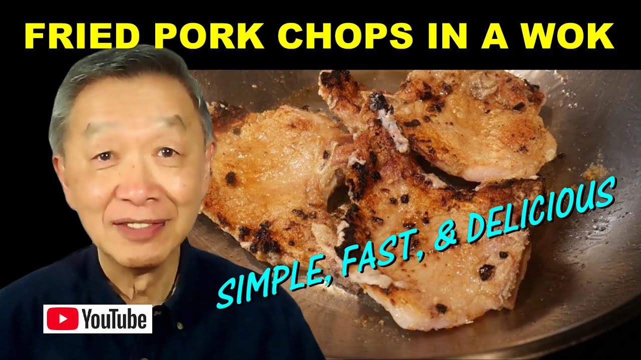 FRIED PORK CHOPS in a Wok | Versality of the 14-inch Cuisinart Stainless Steel Wok