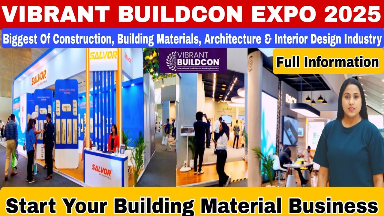 Vibrant Buildcon 2025 Biggest Expo Of Building Materials, Construction And Architecture Delhi