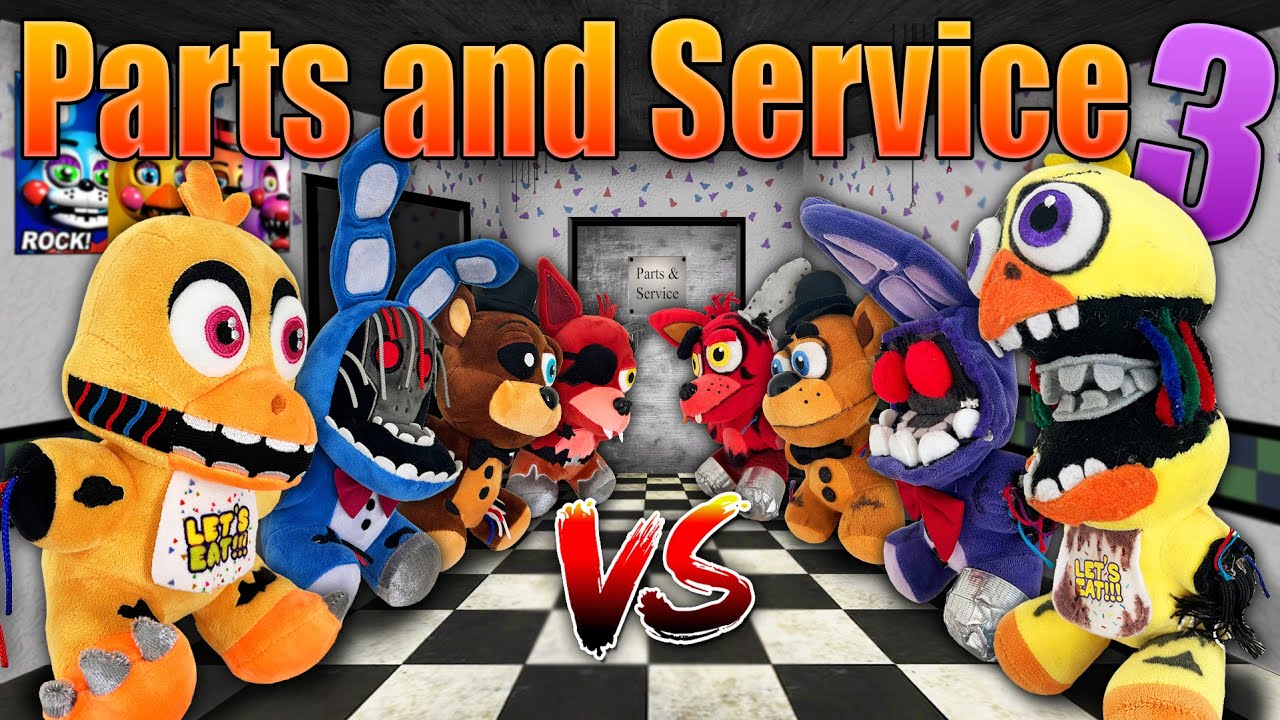 FNAF Plush 'Parts & Service' Episode 3: Withered Madness!