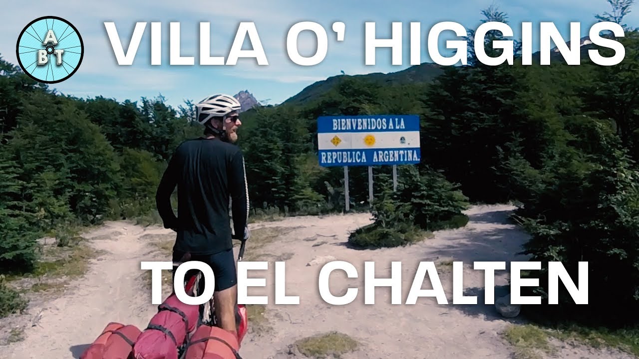 Cycling the border crossing - Villa O'Higgins to El Chaltén
