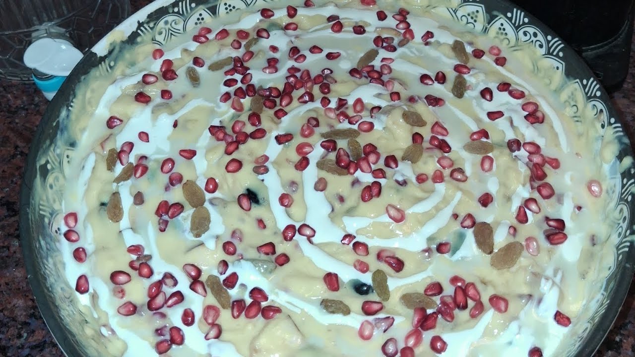 Fruit ka meetha  #Fruit custard