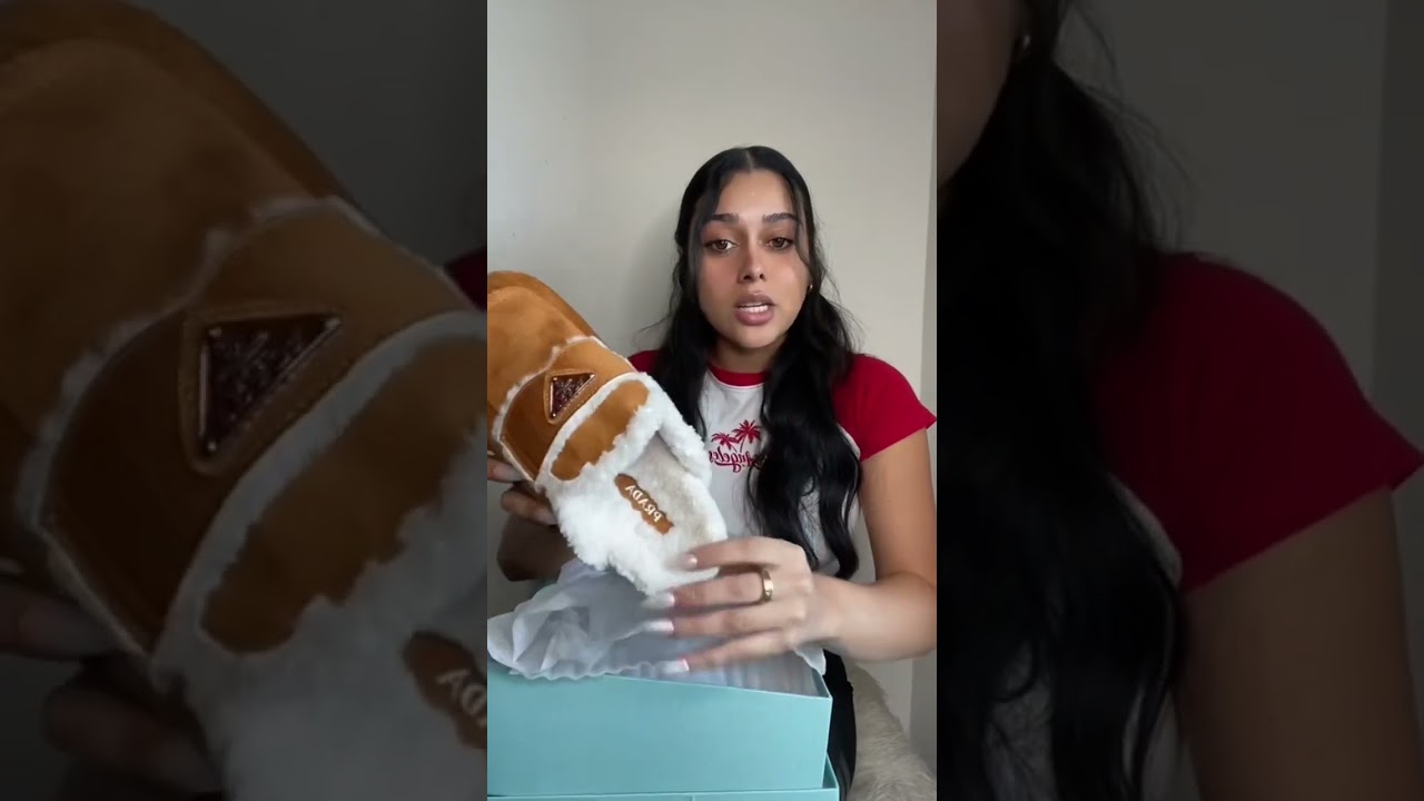 Prada slippers (full video on tiktok) #shorts