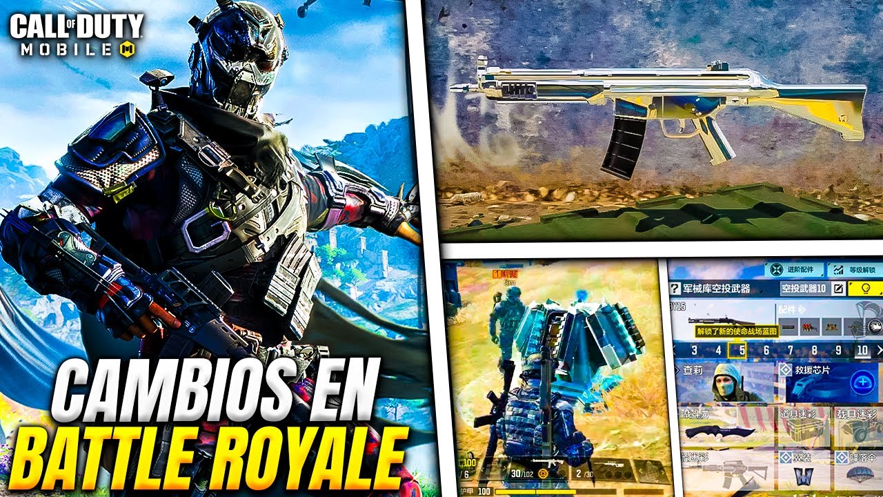 CAMBIOS en BR + Nueva Aptitud CHETADA + Nuevas ARMAS y m&aacute;s! COD MOBILE Beta TEMPORADA 2