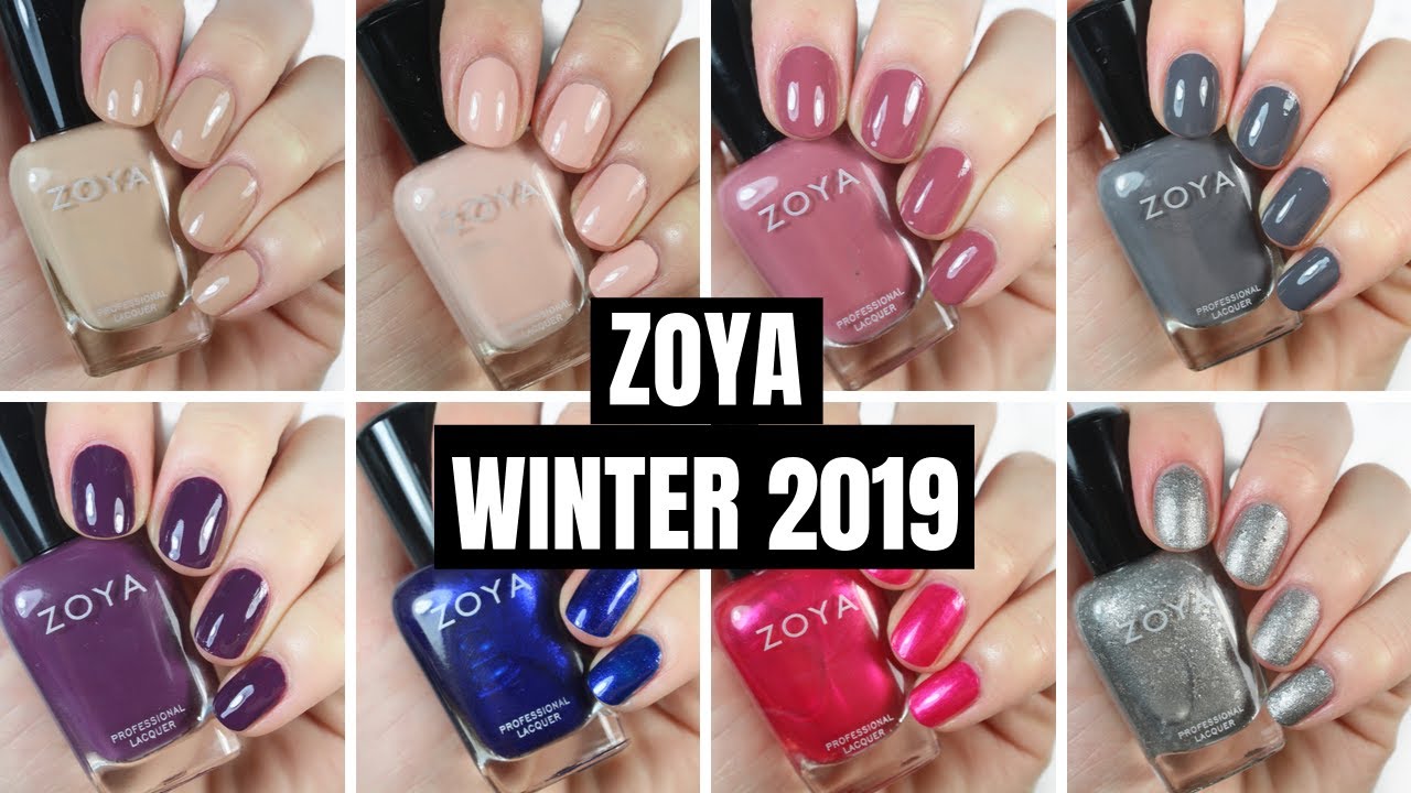 ZOYA Twinkling Collection Winter 2019 | Elizabeth Anne