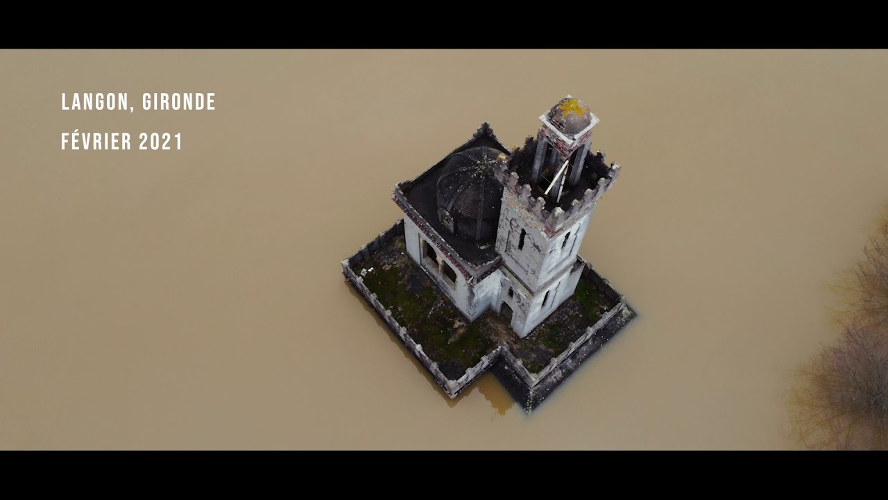 Inondations - Langon, Gironde - F&eacute;vrier 2021