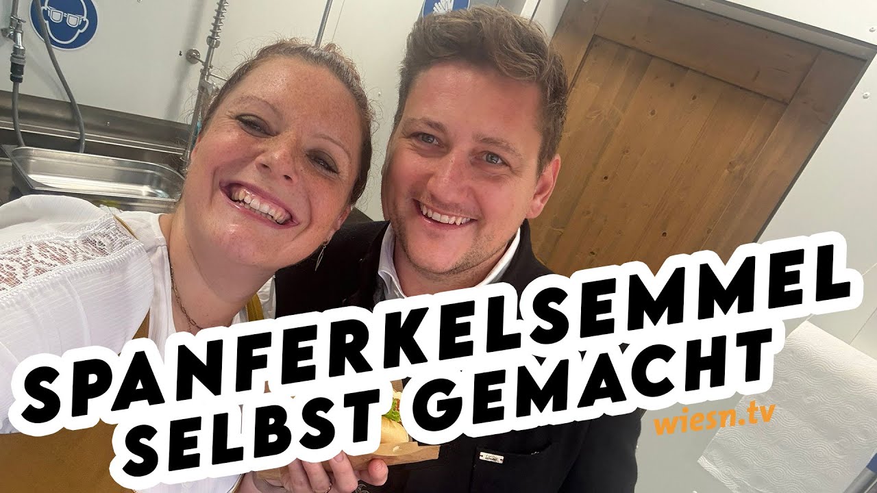 Anja beim Able Spanferkel | Schmankerl | Oktoberfest 2025