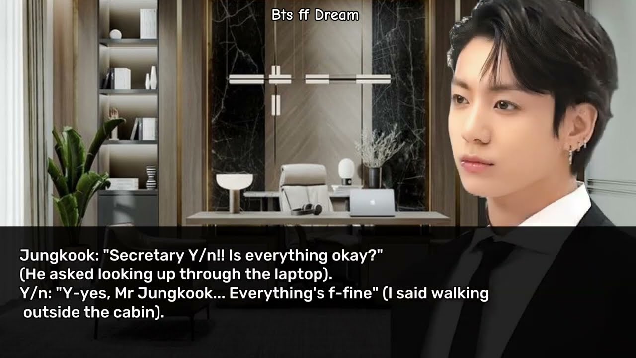 Jungkook ff | You were sad and your boss noticed it so he asked you that if everything was okay..