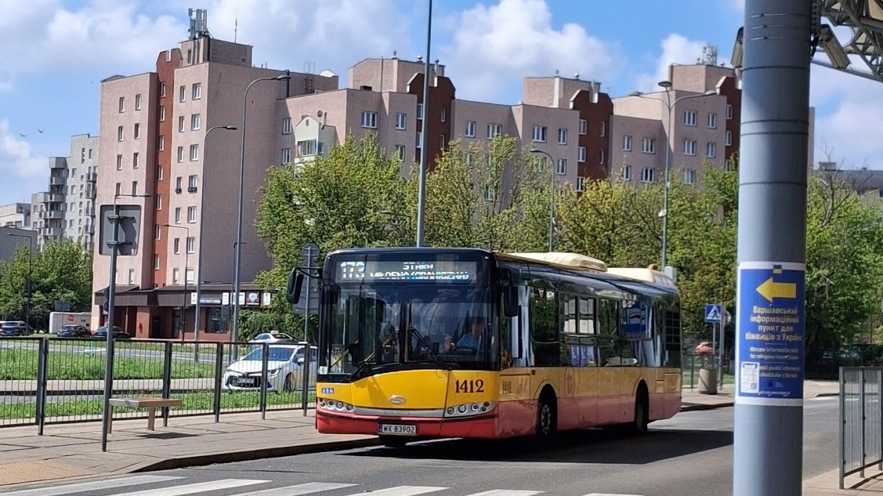 Solaris Urbino 12 #1412 na linii 173