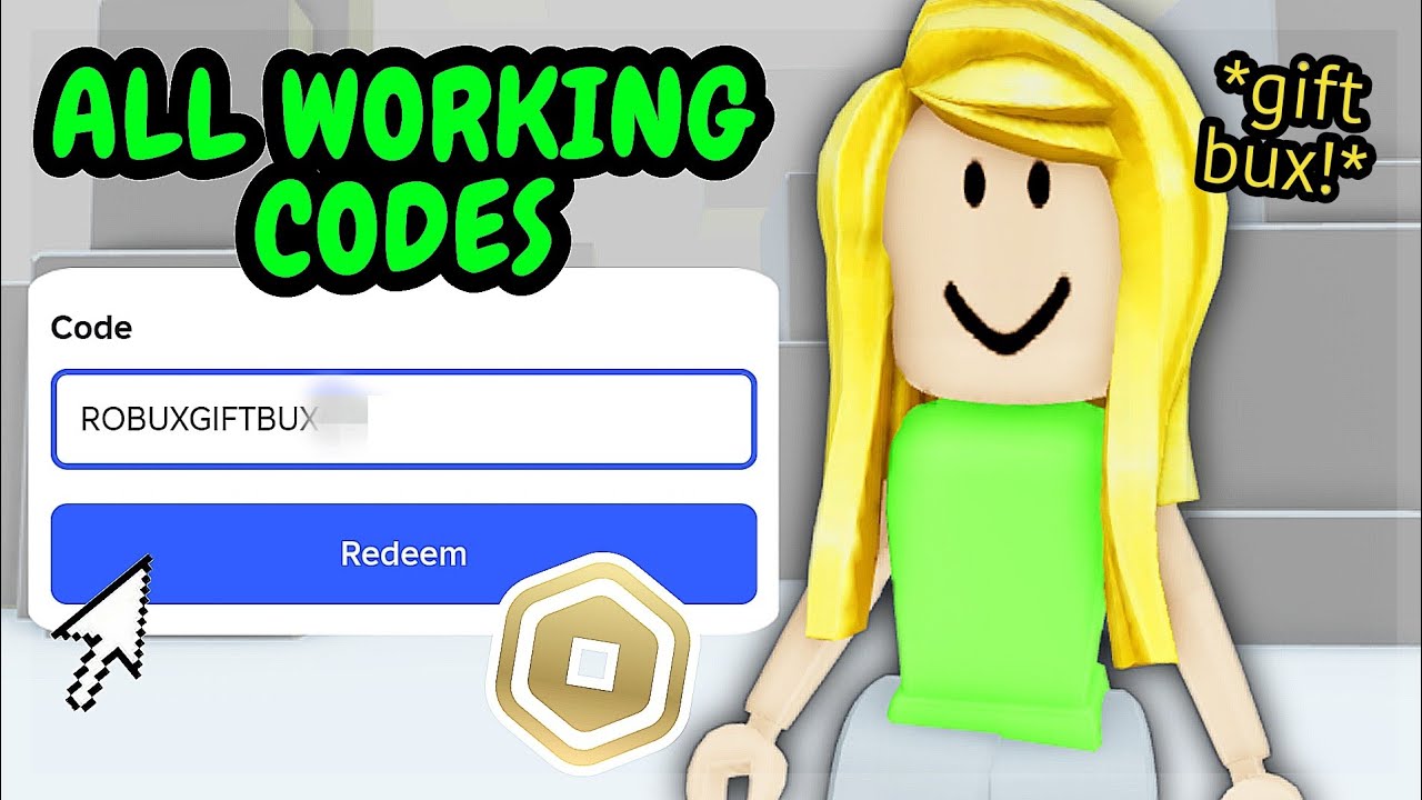 CODES FOR GIFTBUX *FREE ROBUX!*