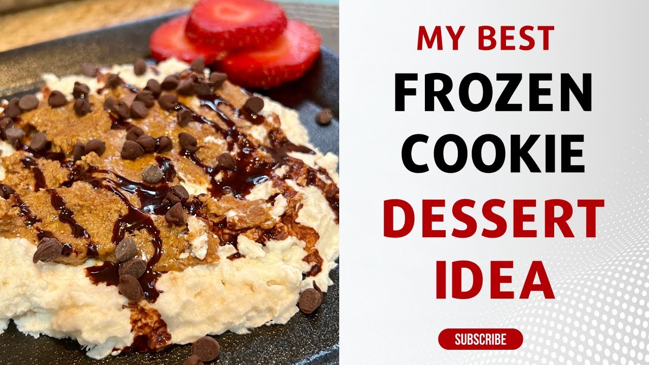 How to Make a Healthy Frozen Dessert Cookie with Rice Cakes and Nut Butter - Only 4 Points on WW