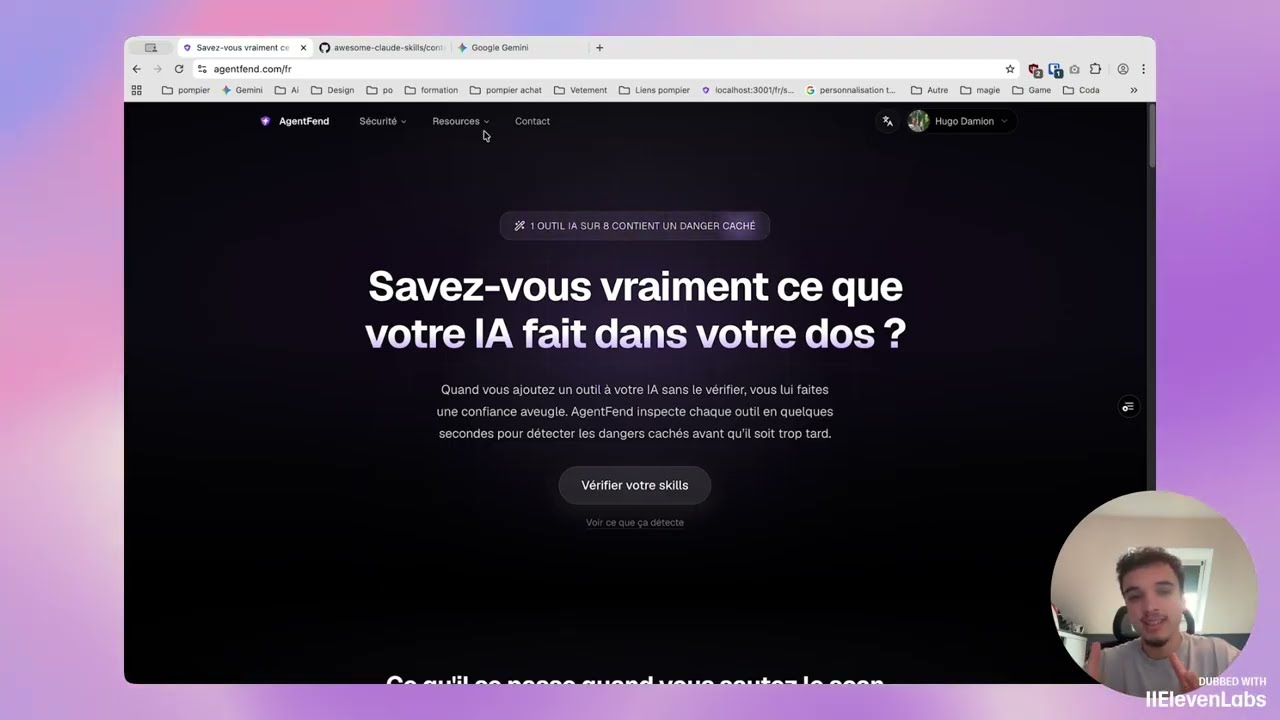 AgentFend &mdash; Security Scanner for AI Skills & Cursor Rules (Demo)