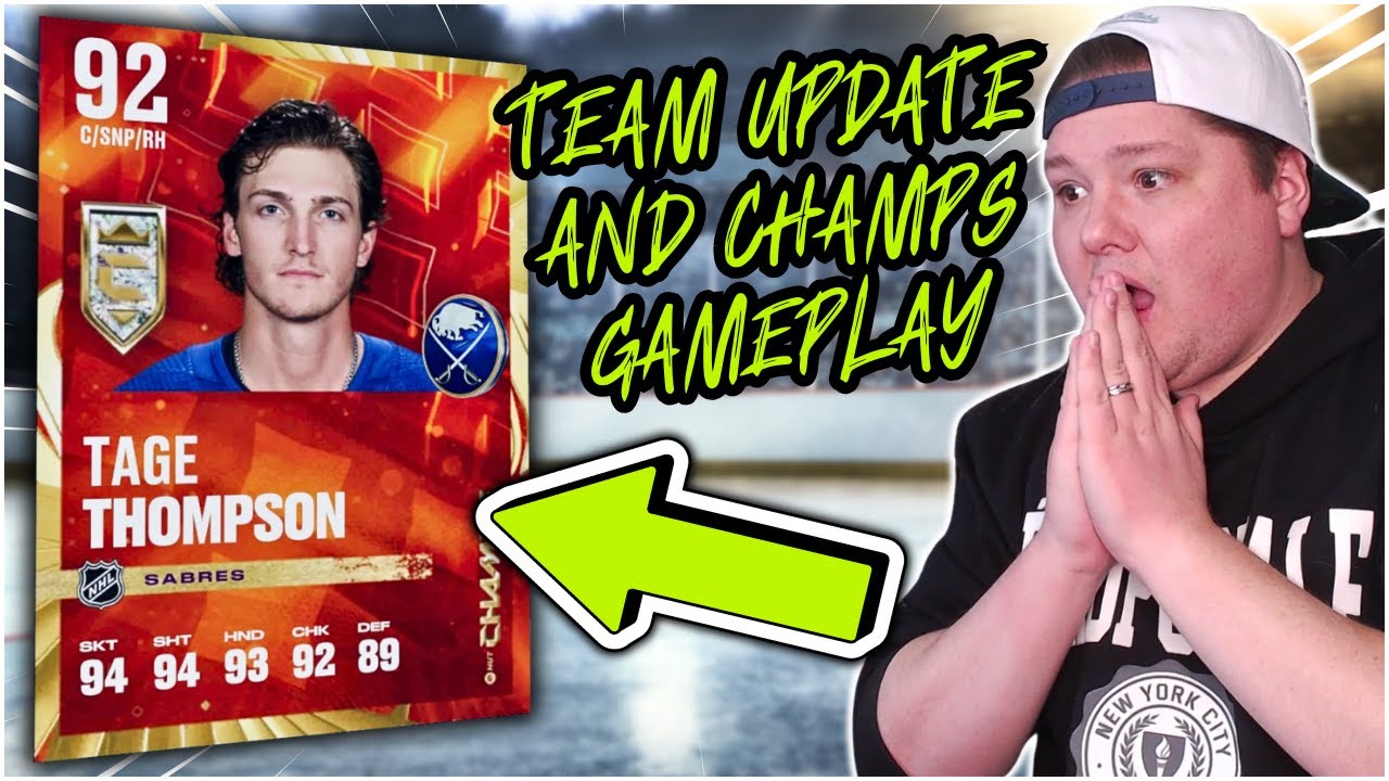 PAY TO WIN TEAM UPDATE AND CHAMPS GAMEPLAY! | NHL 25
