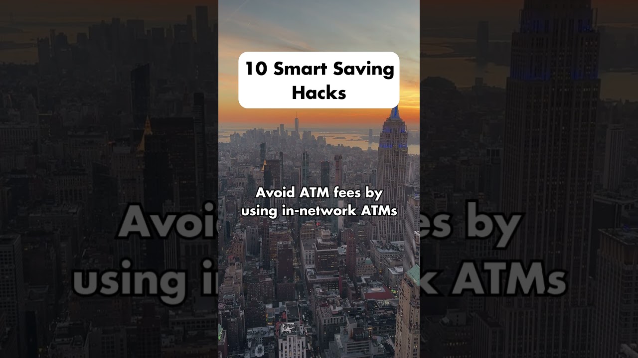 10 smart saving hacks