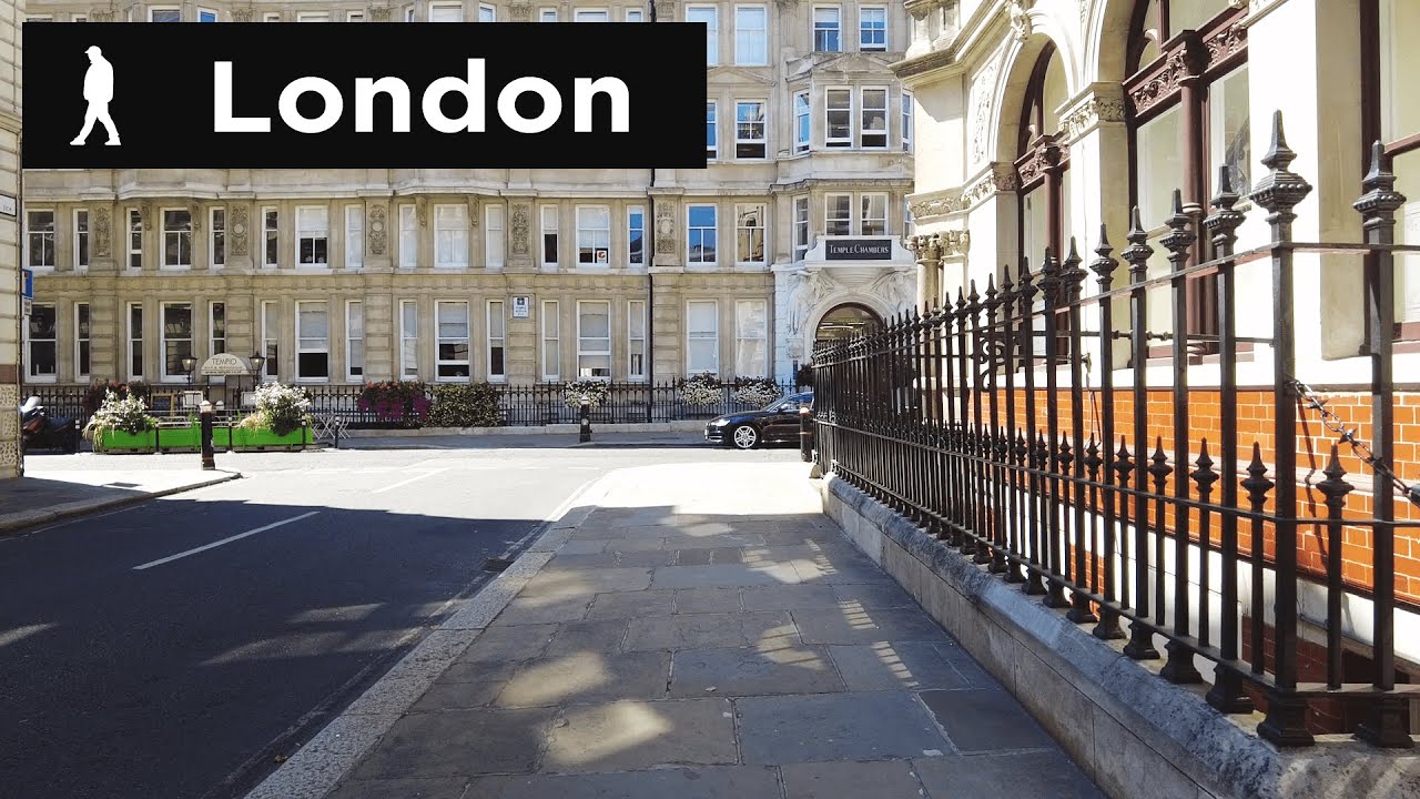 London Sunshine walk from Tate Modern to Tudor Street | Outside Walker
