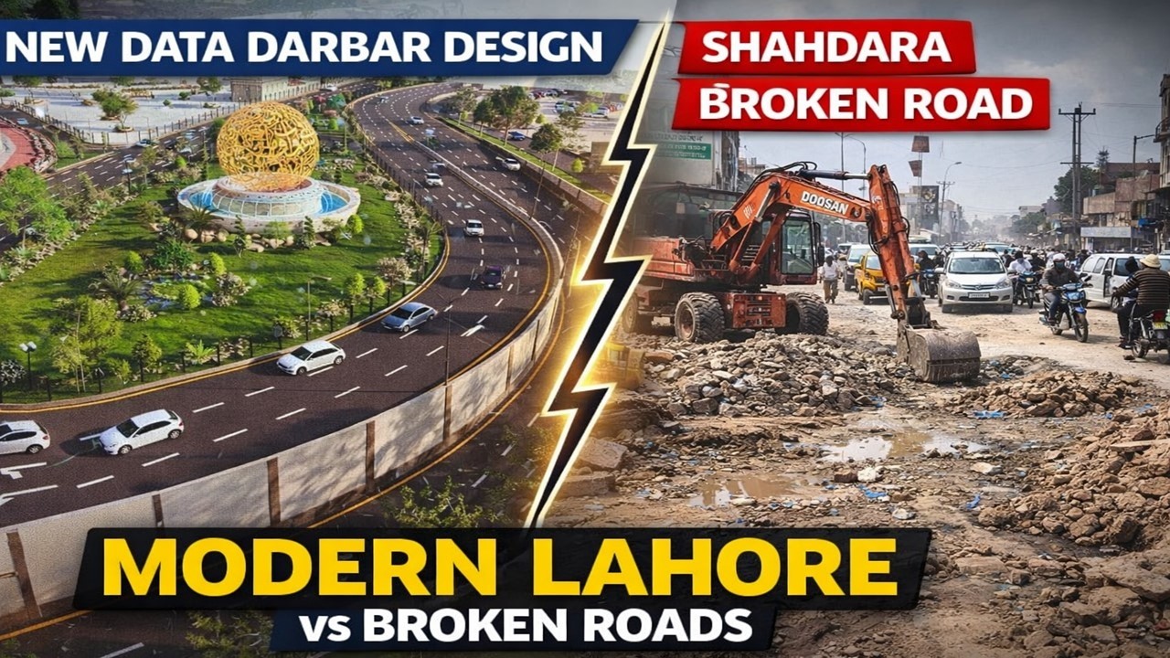 Data Darbar Remodeling Started! 🏗️ New Subway & Underpass Updates | Shahdara Road Worst Condition 🚨