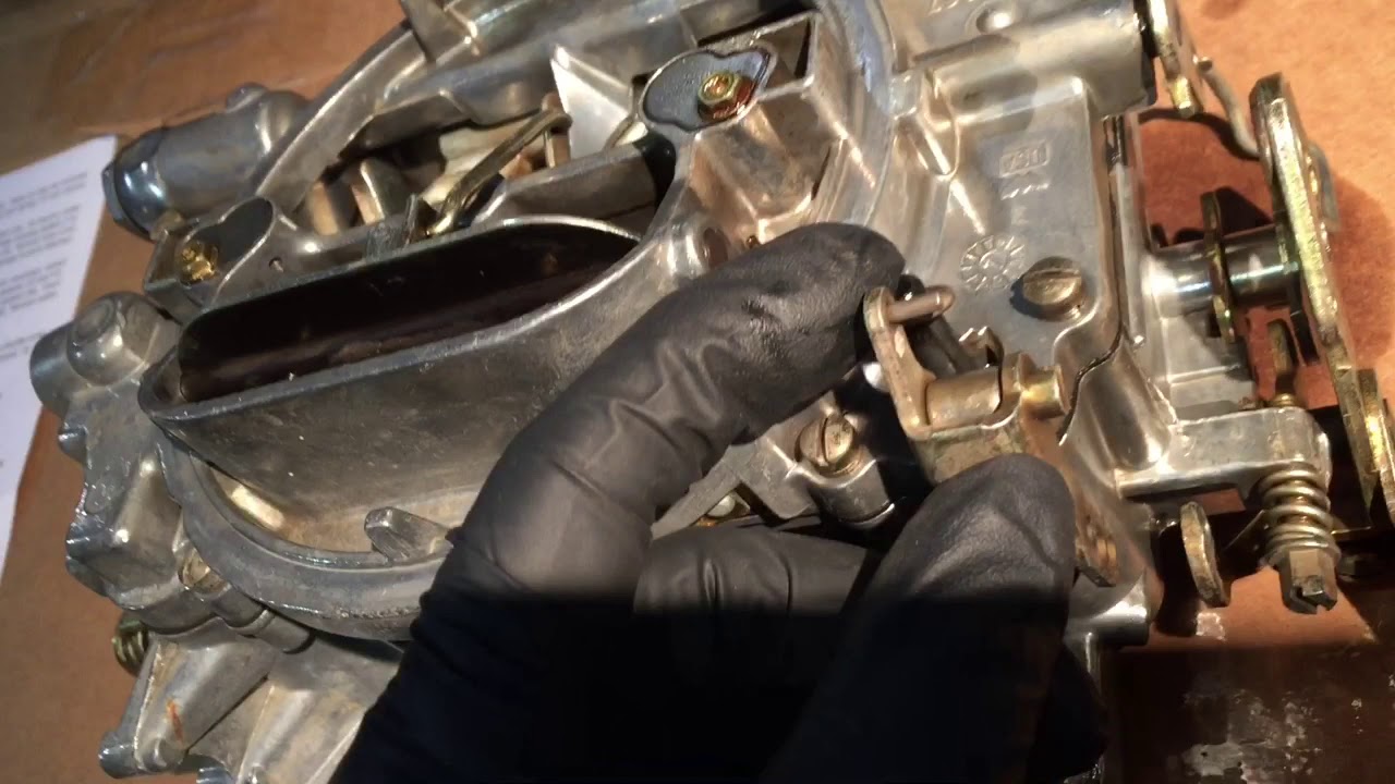 Edelbrock 1407 750 CFM Carb rebuild, same as 1406 and other