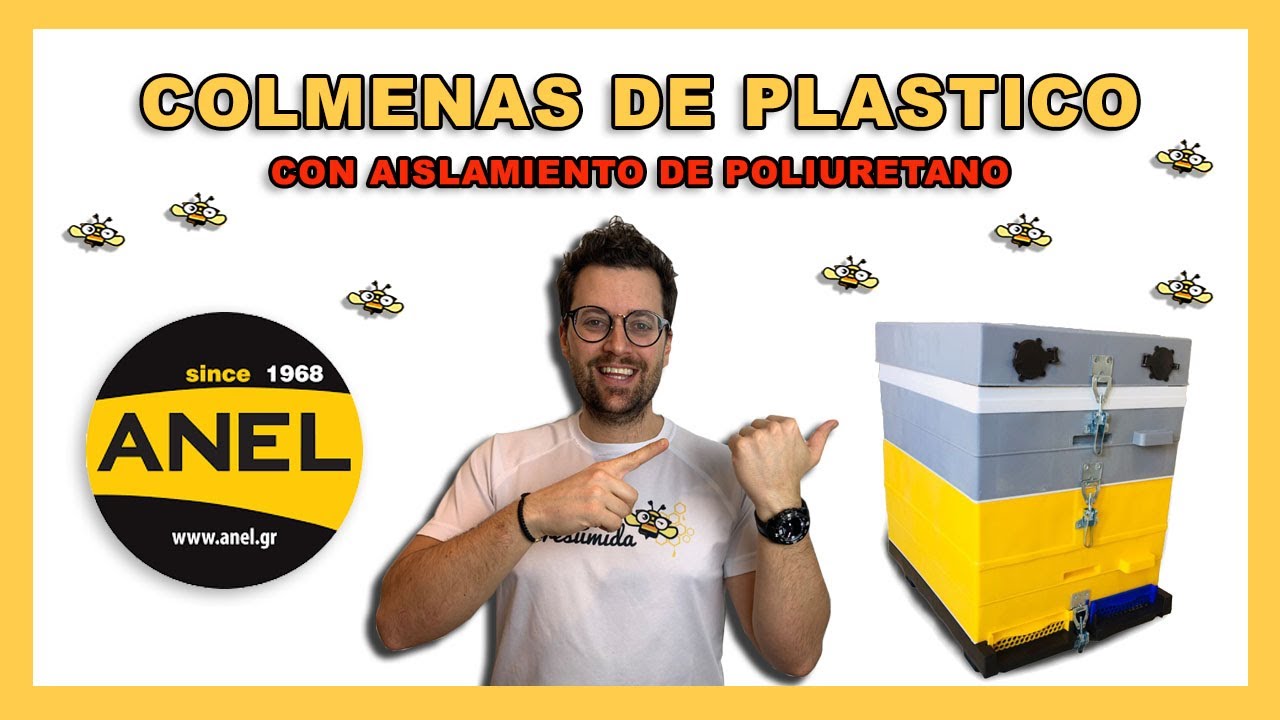 Colmenas de PLÁSTICO  🐝🧡🎥 ANEL