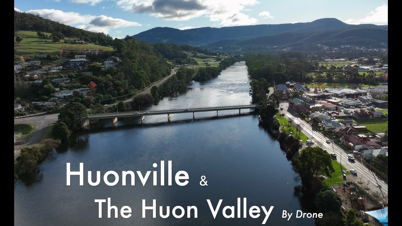Huonville | Huon Valley | Tasmania 🇦🇺| By Drone | Mavic 3 | 4k
