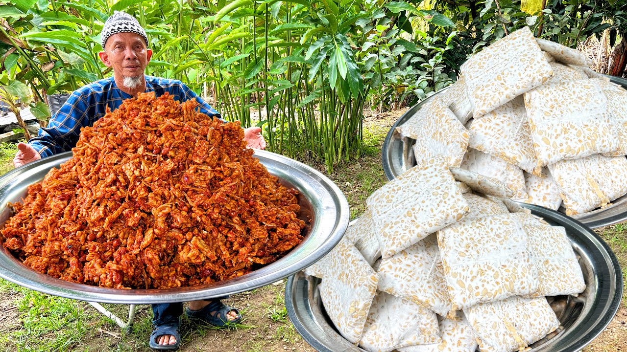 TEMPE SAMBAL IKAN BILIS RANGUP ‼️ buat kudap kudap pun sedap