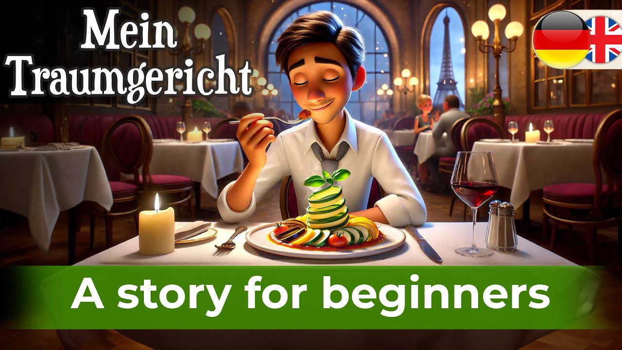 GERMAN Short Story for beginners (A1-A2) - My dream dish