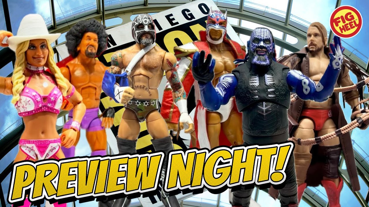 HUGE WWE & AEW REVEALS AT SDCC 2024 PREVIEW NIGHT!