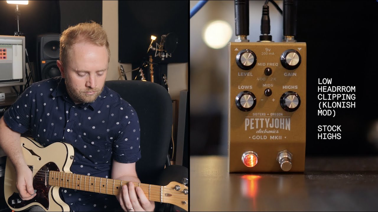 Pettyjohn Gold MKII - Internal Modes Demo