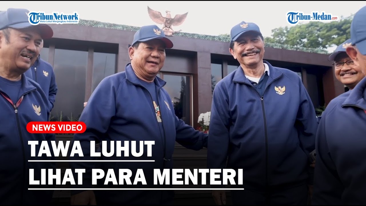 PRABOWO Sambut 'Sang Senior' Luhut di Lembah Tidar Akmil Magelang