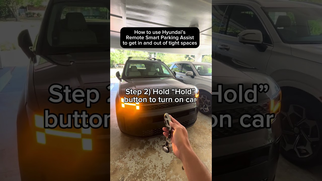 How to use Hyundai's Remote Smart Parking Assist