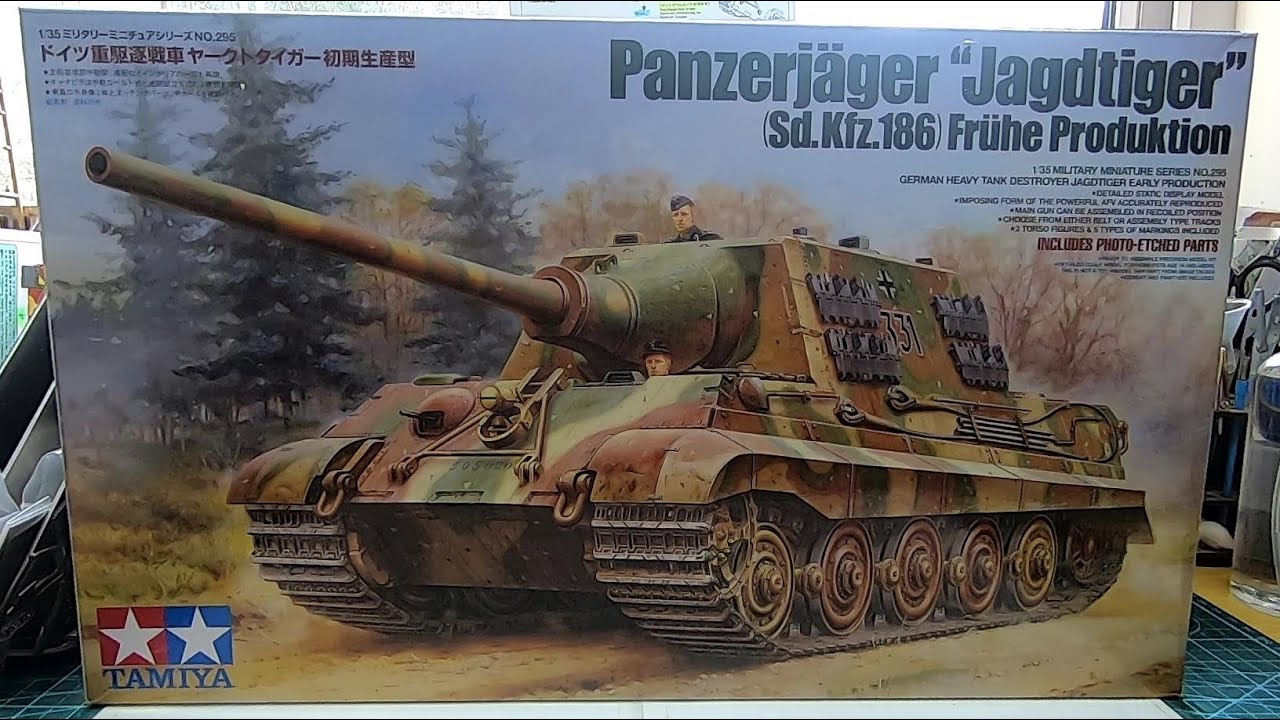 Tamiya 1/35 Jagdtiger..Full Build & Review