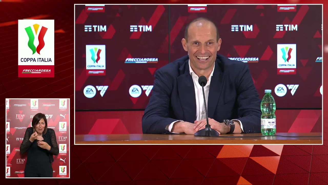 ATALANTA - JUVE 0-1 (FINALE COPPA ITALIA), Allegri: 