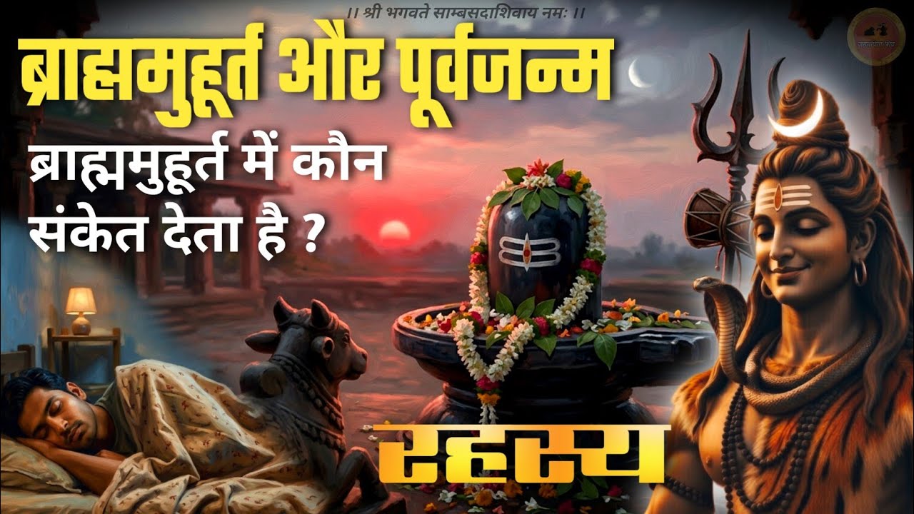 brahma muhurta ka poorv Janam se sambandh | नाम जापक को कौन नींद में संकेत देता है 😱 #jagatpitashiv