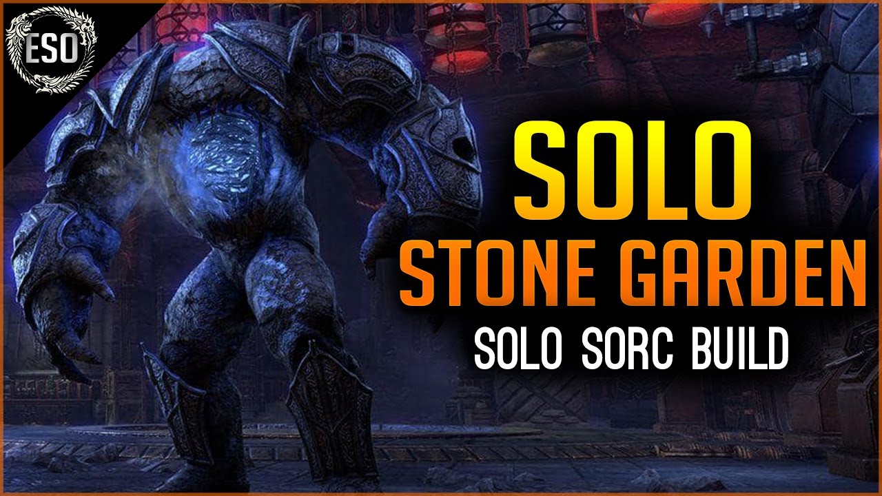 🔥SOLO Dungeon Stone Garden🔥 - Solo Sorcerer Build - Elder Scrolls Online ESO