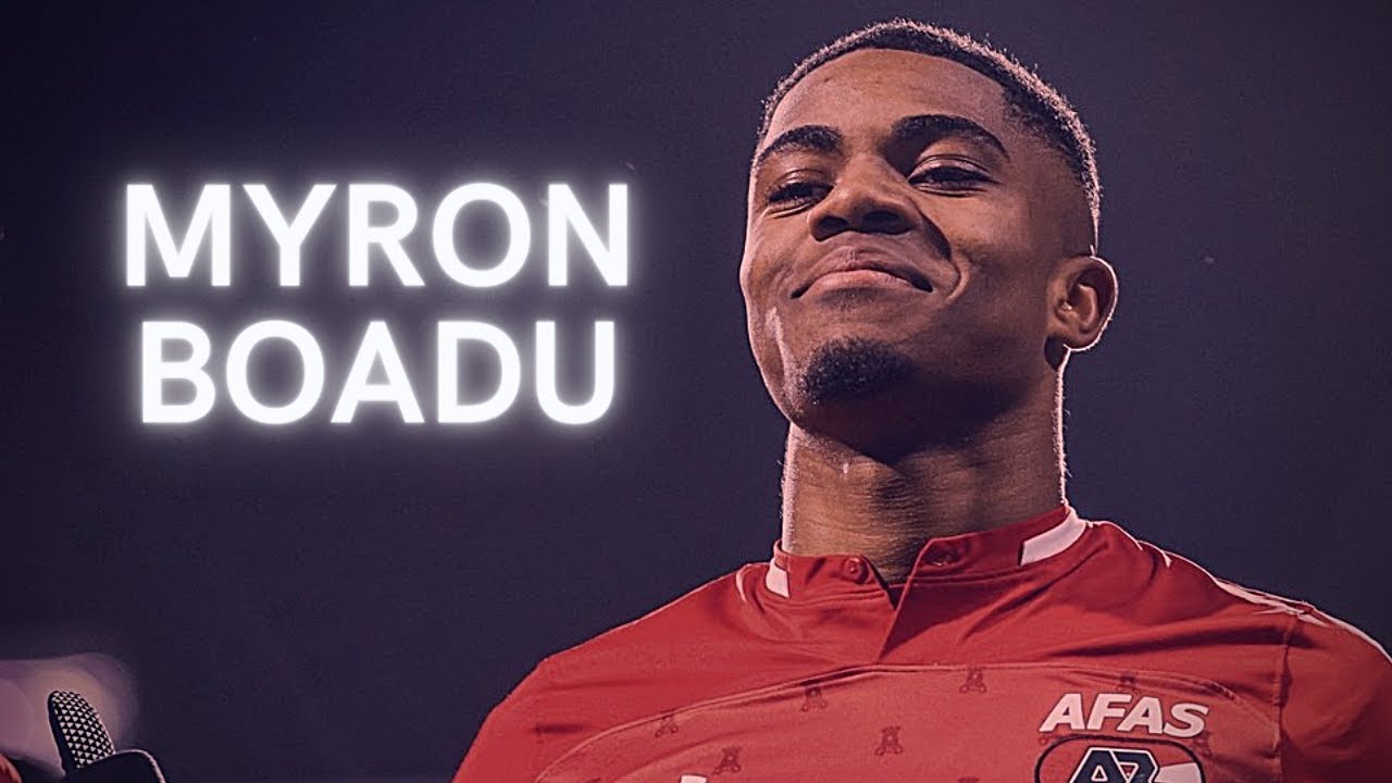Myron Boadu -  All His Magic Doing Goals - AZ Alkmaar