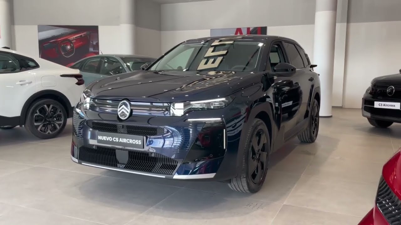 Nuevo CITROEN C5 Aircross Max 145CV Hybrid Azul (automático, arranque botón y cuadro digital)