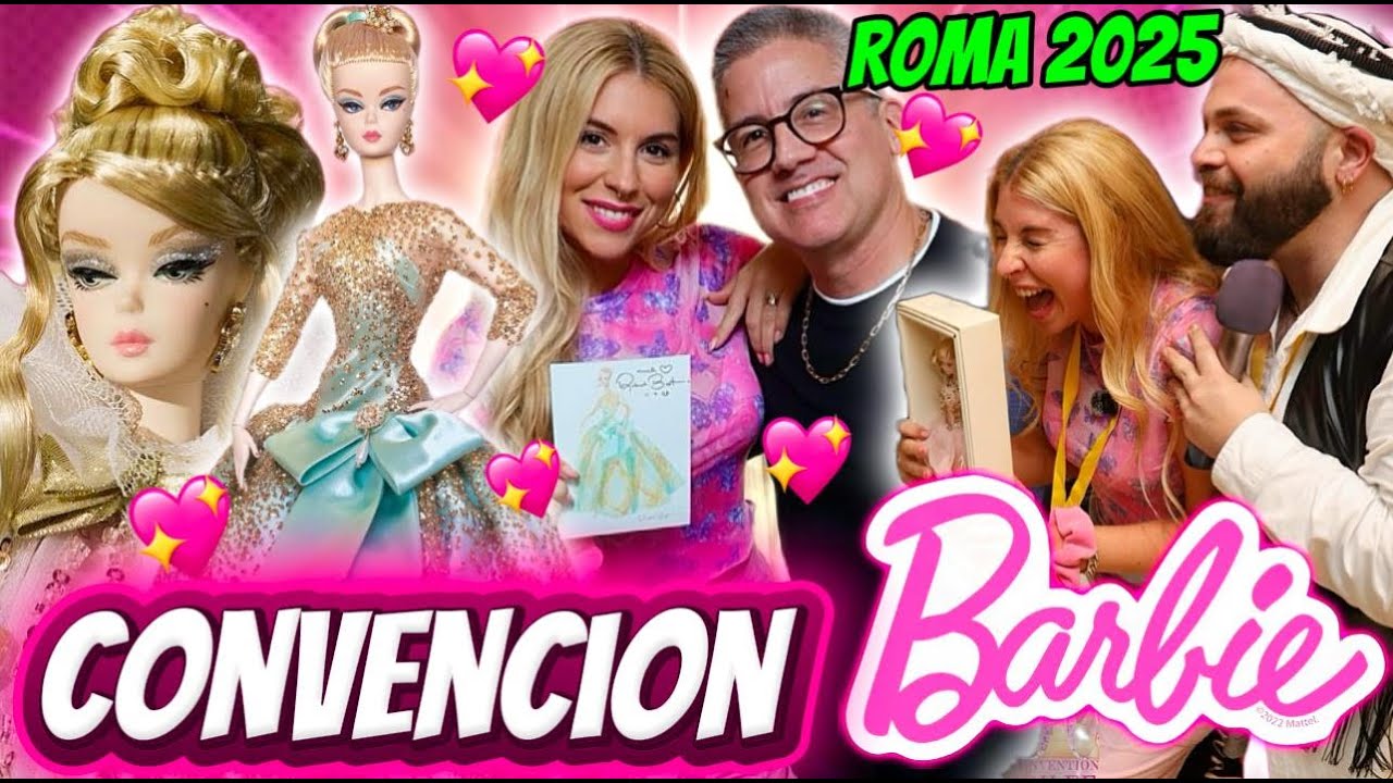 CONSEGUI UNA BARBIE DE 300€ POR MENOS DE 10€ 😱 CONVENCION BARBIE ROMA 2025💖