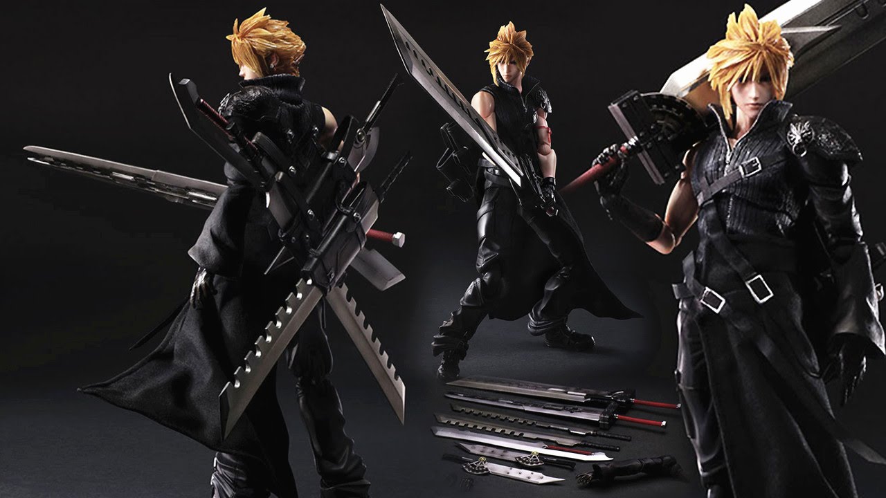 Play Arts Kai Cloud Strife Unboxing 克勞德玩具人偶開箱