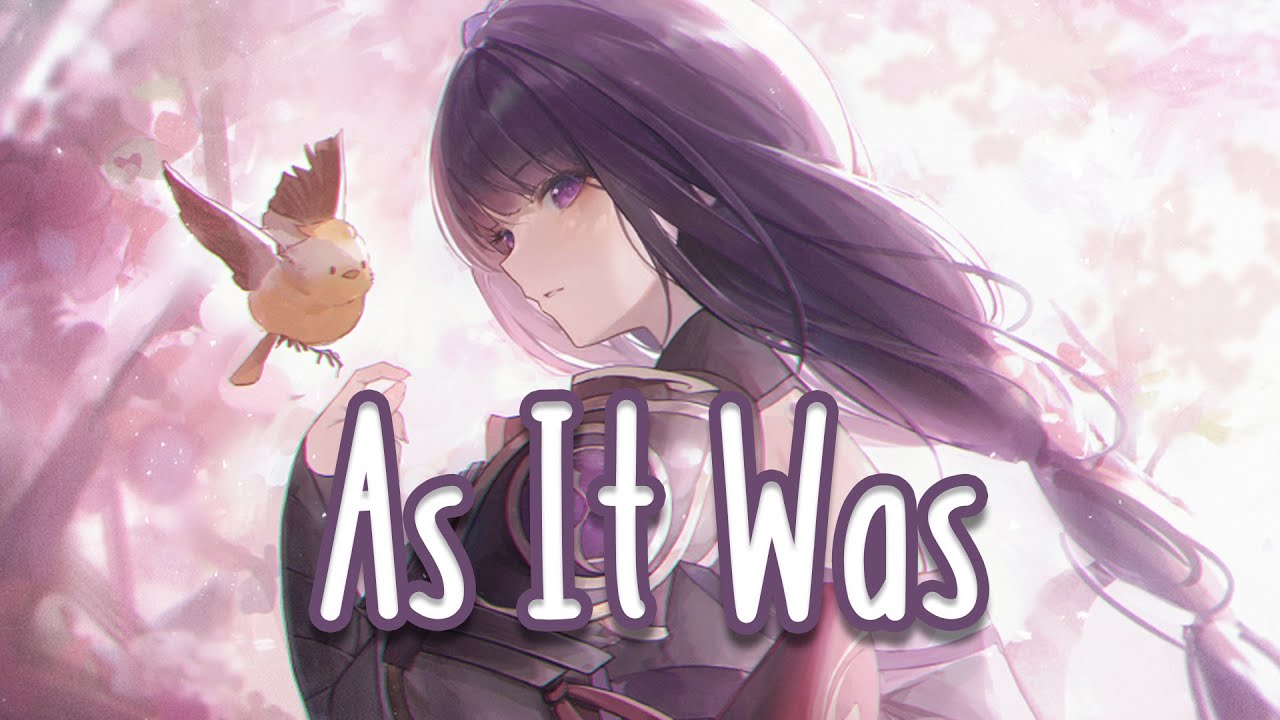 【Nightcore】Harry Styles - As It Was || lyrics