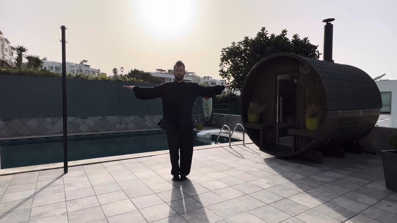 Shi Er Duan Jin | Form Part 4 (Qi Gong 12 Brokate) by Christoph Wede