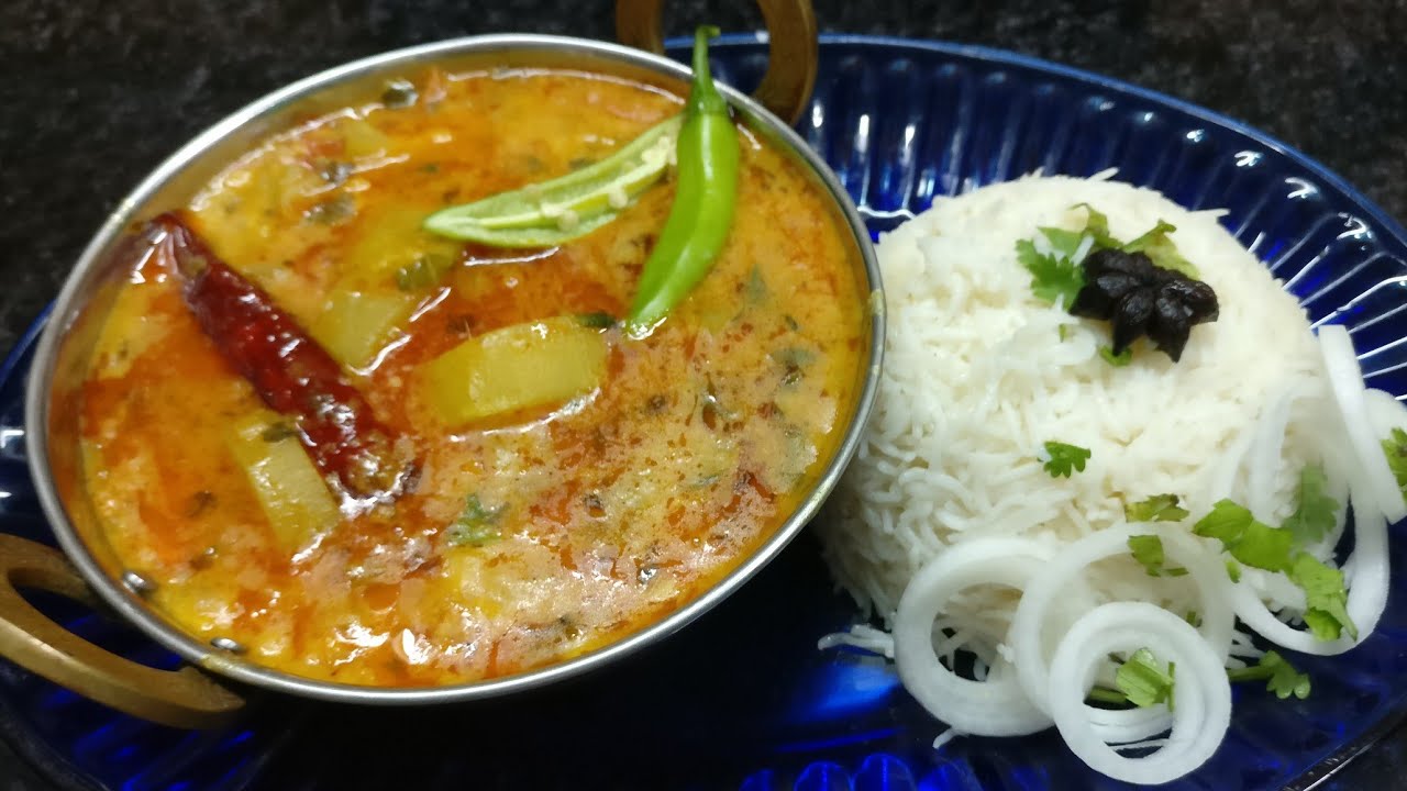 veg doodhi Dalcha