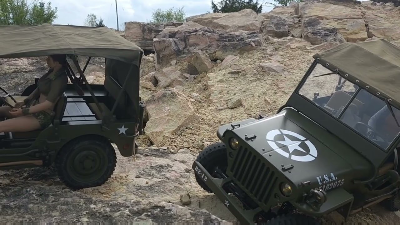 Unboxing & Quick Review of the 1/6 Rochobby Willys MB Scaler Jeep.