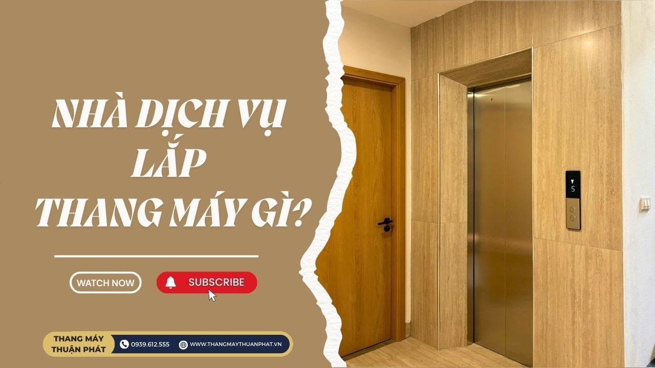 MẪU THANG MÁY CỰC HOT DÀNH CHO NHÀ DỊCH VỤ | Thang máy Thuận Phát